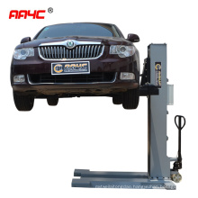 hydraulic mobile single post car lift Electrical released AASP-YY2.5E